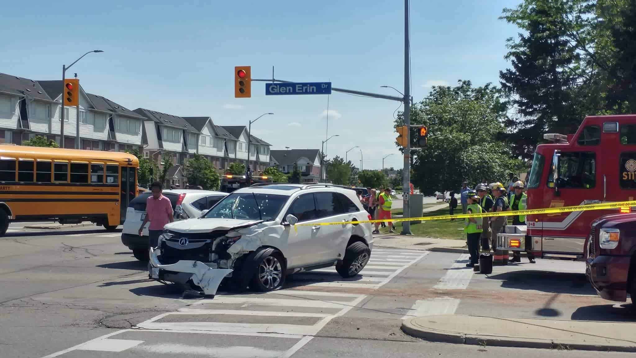 Crash Causing Delays At Mississauga Intersection Insauga