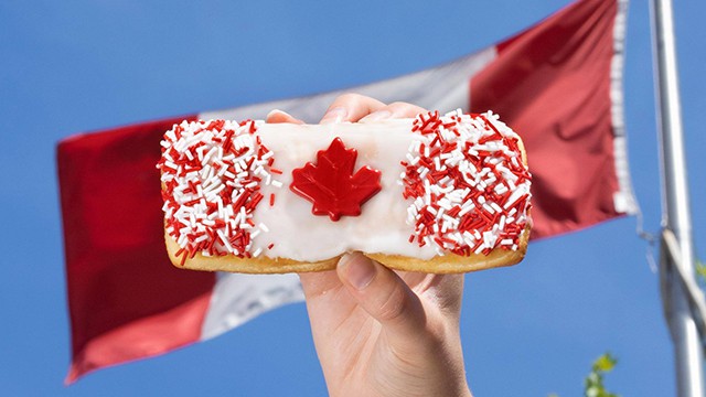 Tim Hortons relaunches two of Canada's favourite donuts! Introducing the  new Apple Fritter and Boston Cream, with over 40% more apples and over 33%  more filling