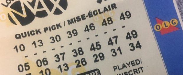 Past winning numbers sale for lotto max