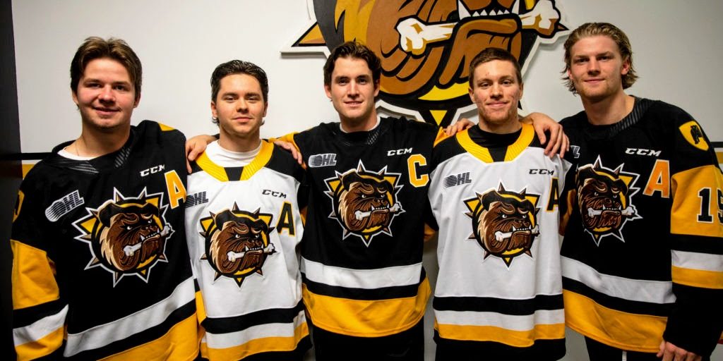 Hamilton Bulldogs name captain, alternate captains for OHL season