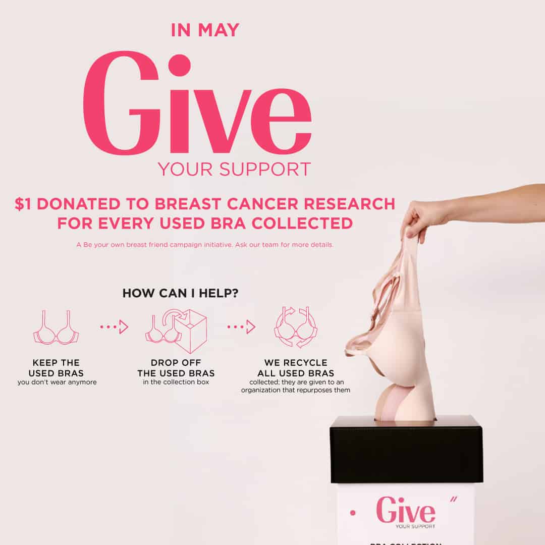 I Support the Girls – Donate Bras and Feminine Hygiene Products to