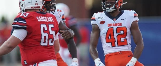 Alouettes select former Syracuse linebacker Tyrell Richards with 1st pick  of CFL draft