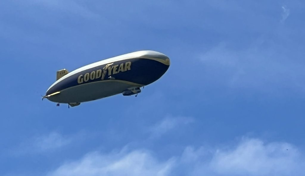 Goodyear Blimp Spotted In Hamilton, Burlington And Niagara Falls | Insauga