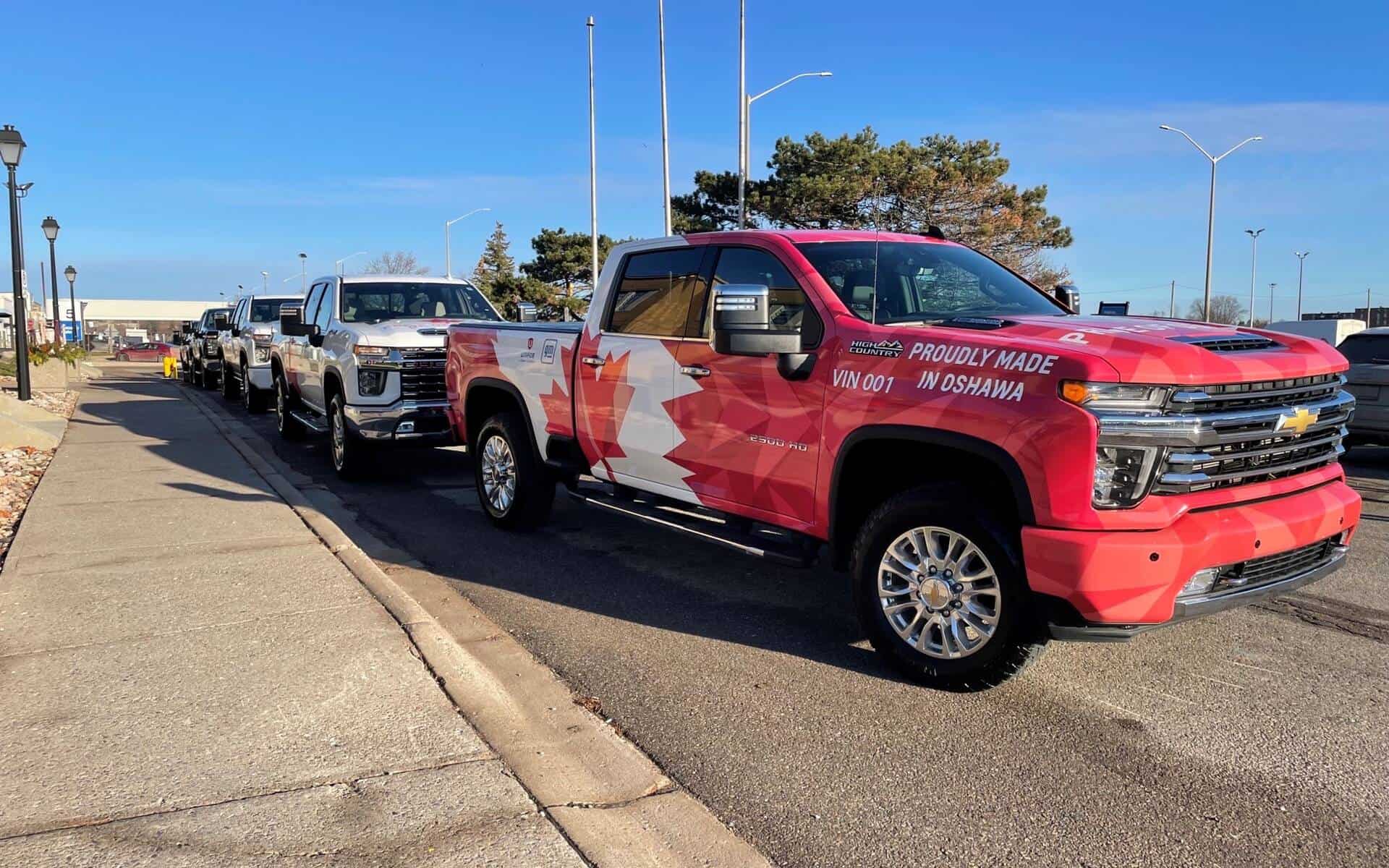 GM's Oshawa Assembly plant builds its first Silverado pickup