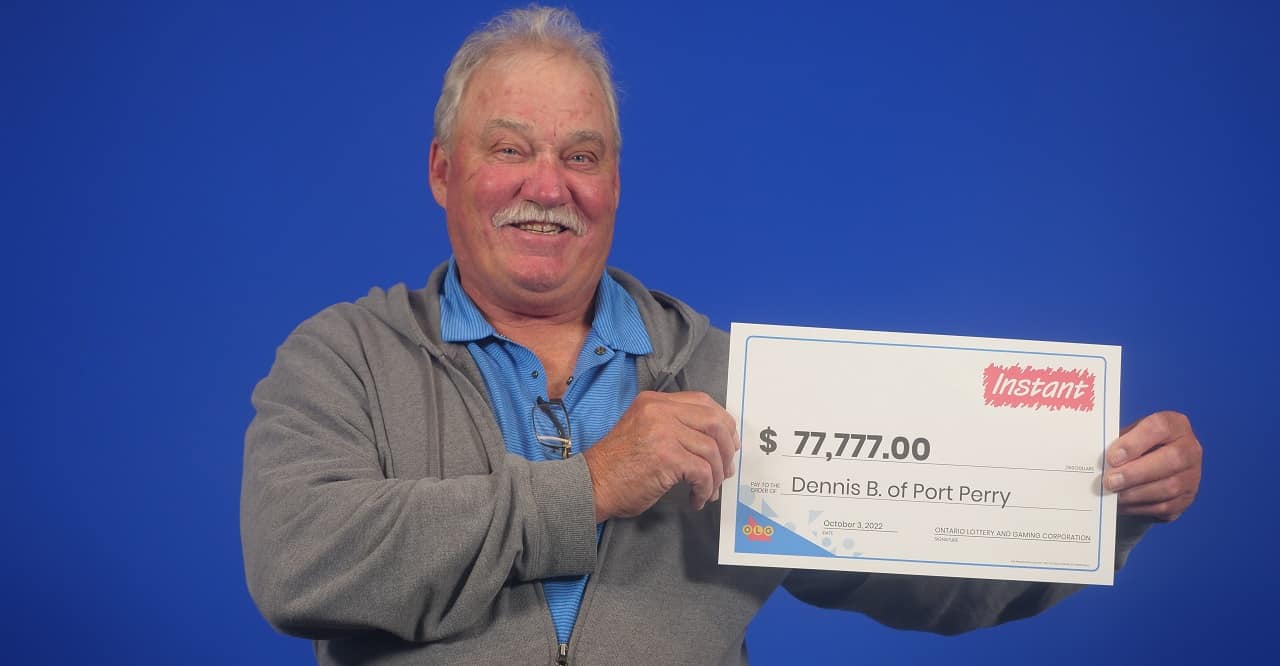 Retired Port Perry man celebrating $77,777 lottery win with his wife ...