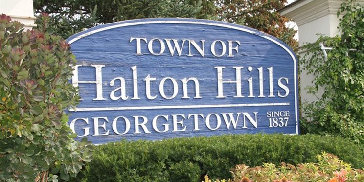 halton hills sticker visitor georgetown acton