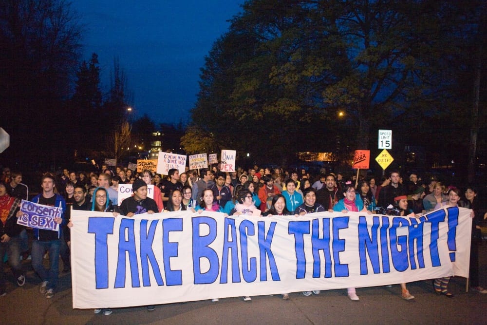 Walk Against Violence community protest Friday night in downtown Oshawa