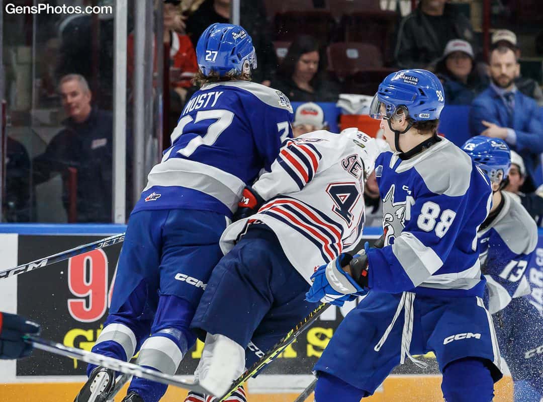 OHL Roundup Goyette has four points to power Sudbury Wolves past