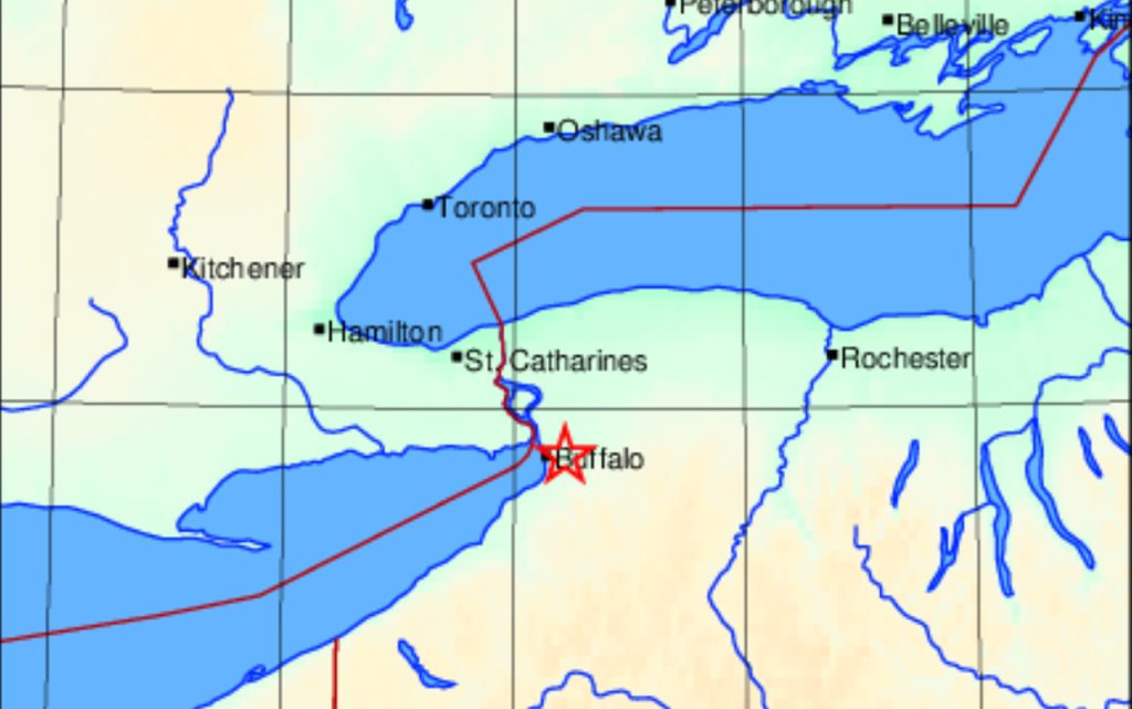 Buffalo N.Y. earthquake felt in Mississauga, Niagara Falls and St