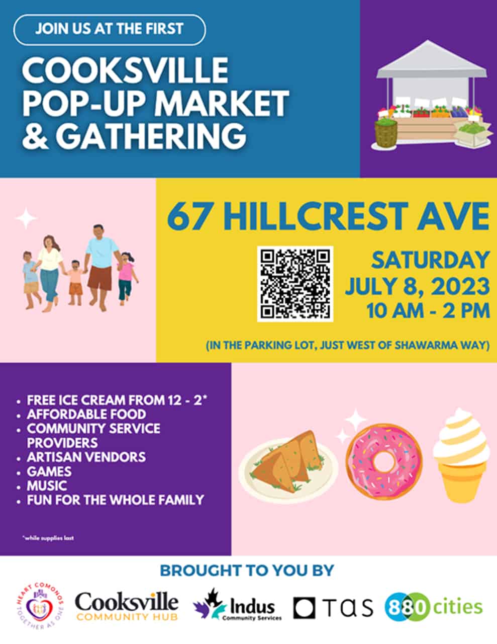 cooksville pop up market