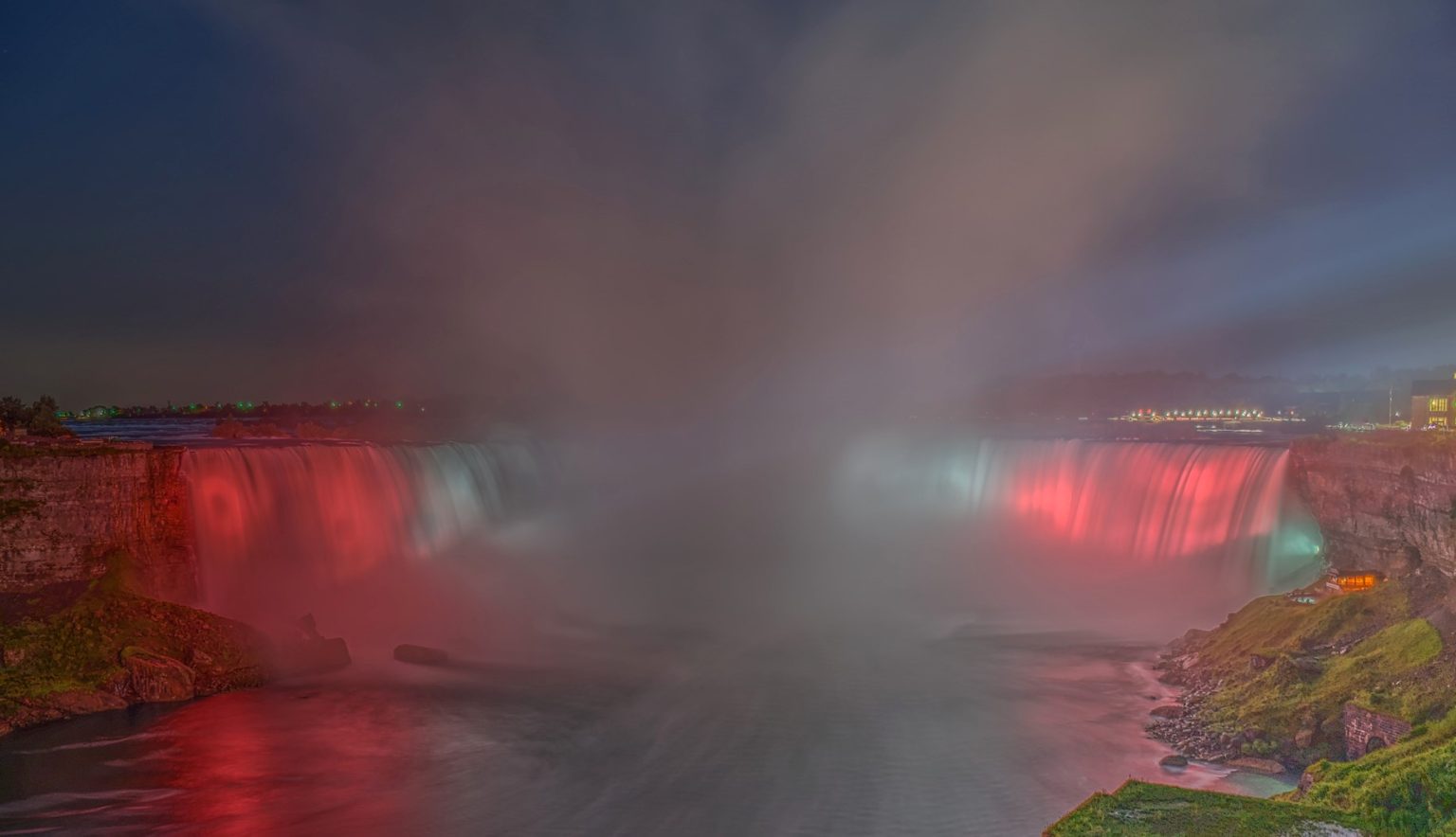 Fireworks at Niagara Falls paused for at least one night due to air