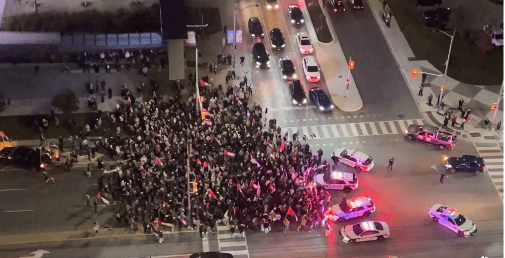 pro palestine protests mississauga