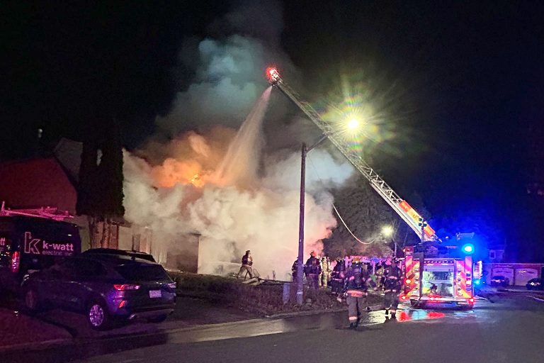 Fire crews battle overnight blaze at a home in Brampton | INsauga