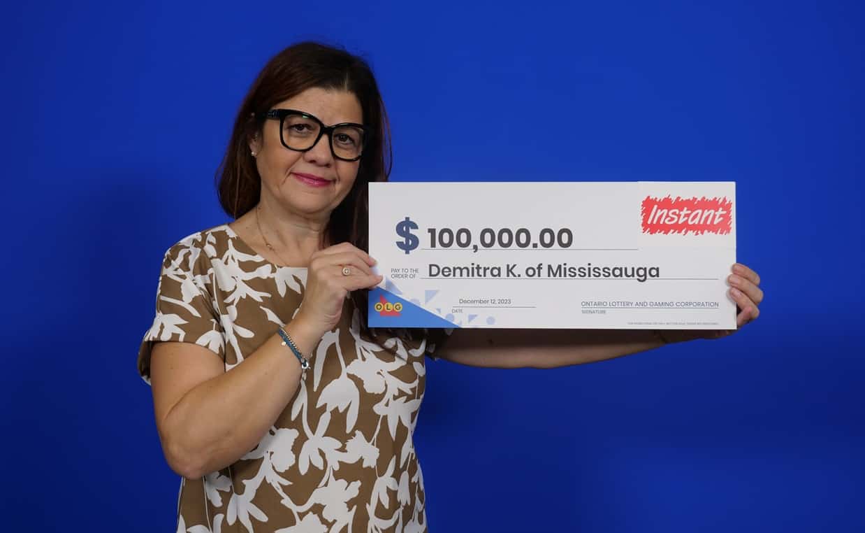 Mississauga $100,000 lotto winner Demitra