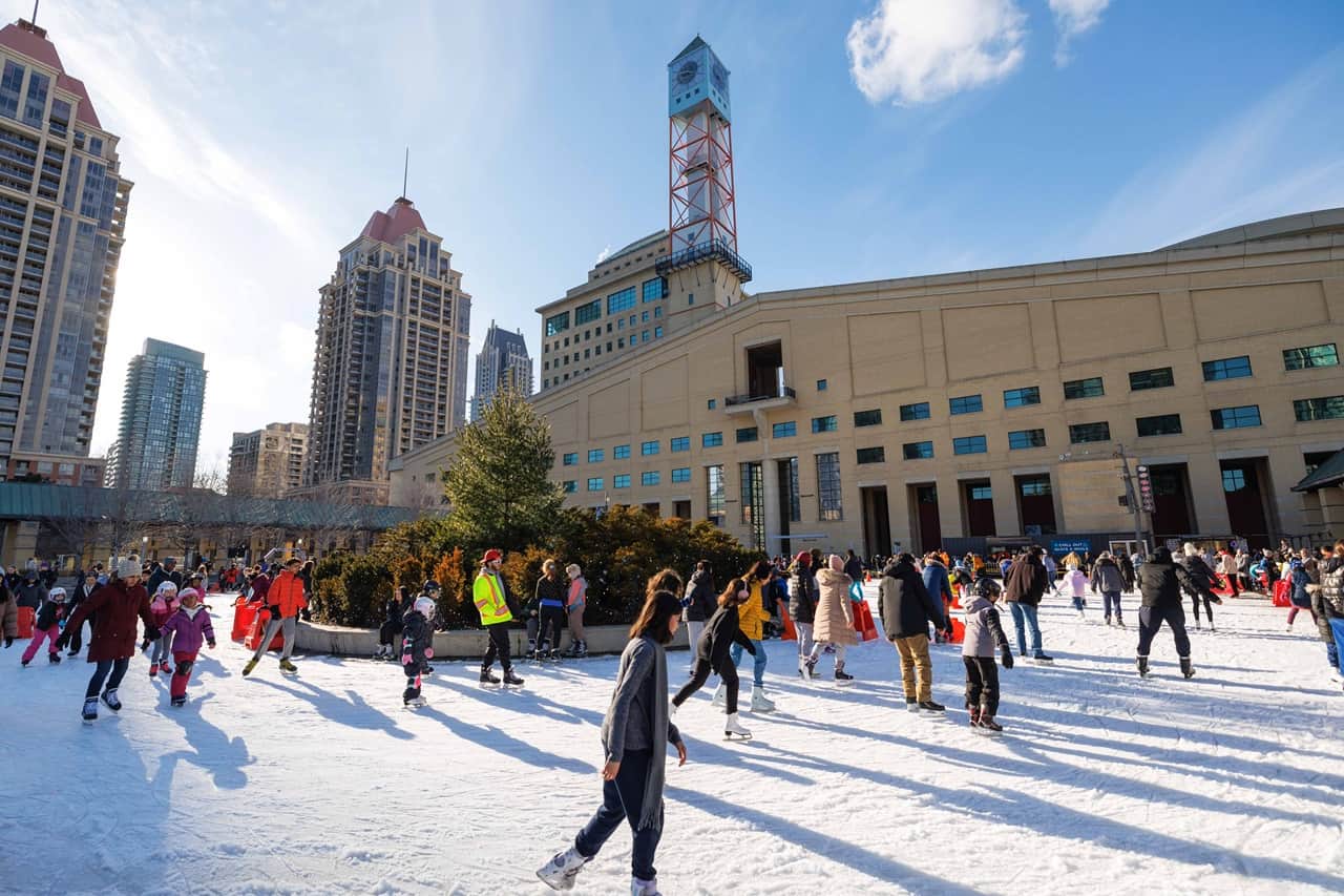 Winter storm could close Mississauga Celebration Square skating rink