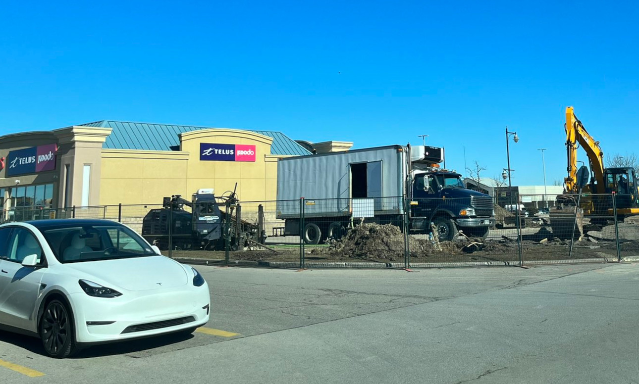 Brampton tesla supercharger