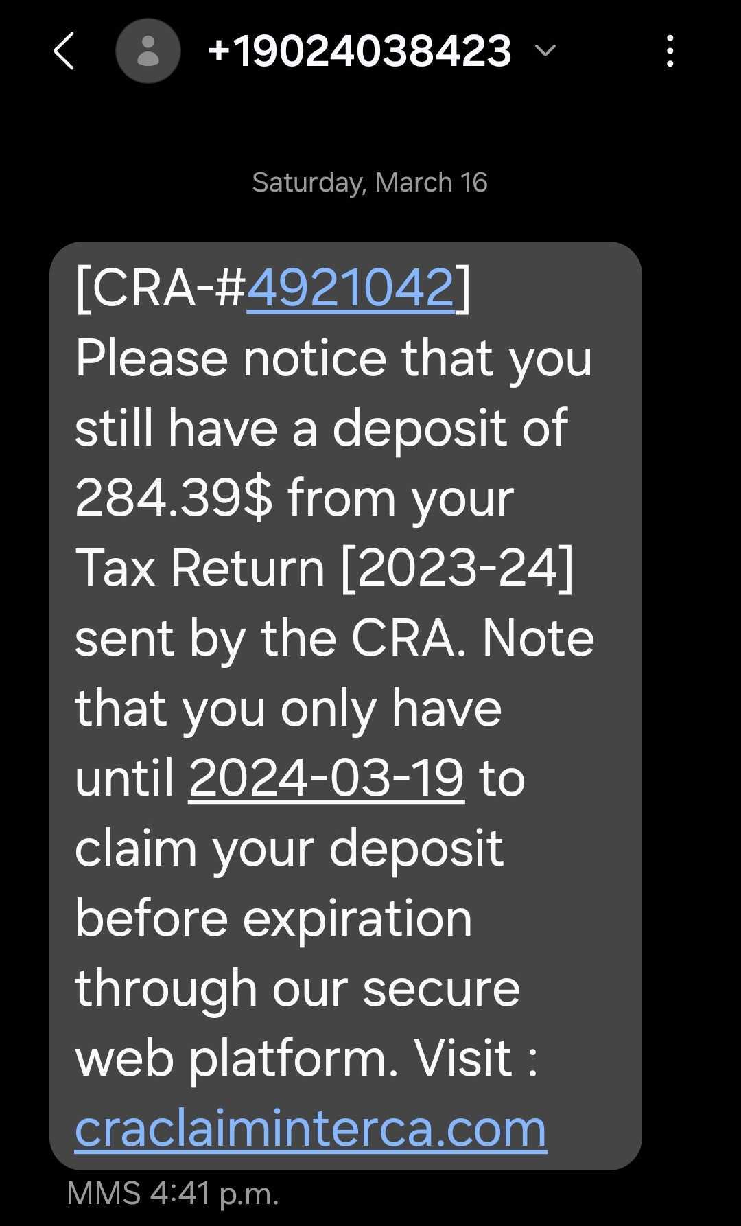 elaborate CRA scam hits Ontario