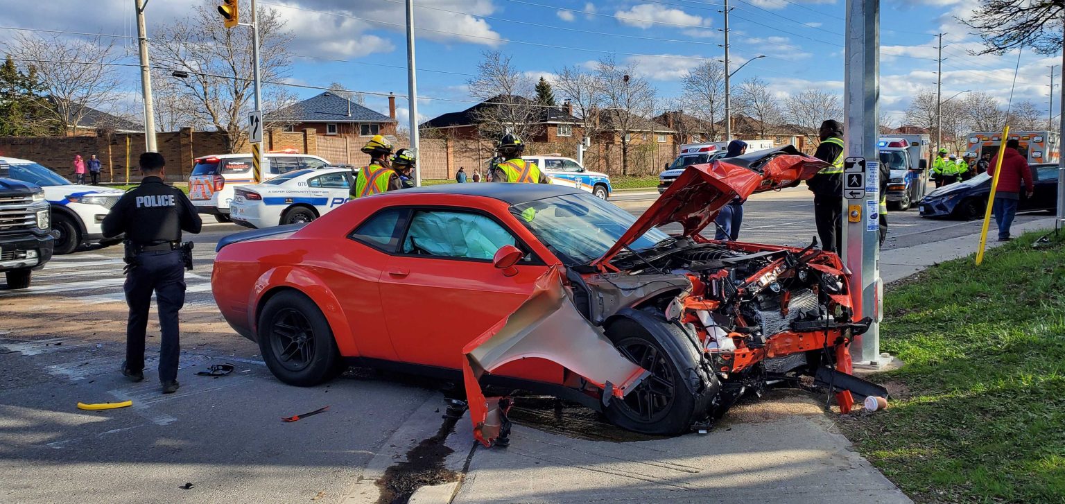 Intersection Closed As Major Crash Sends 2 To Hospital In Brampton Insauga