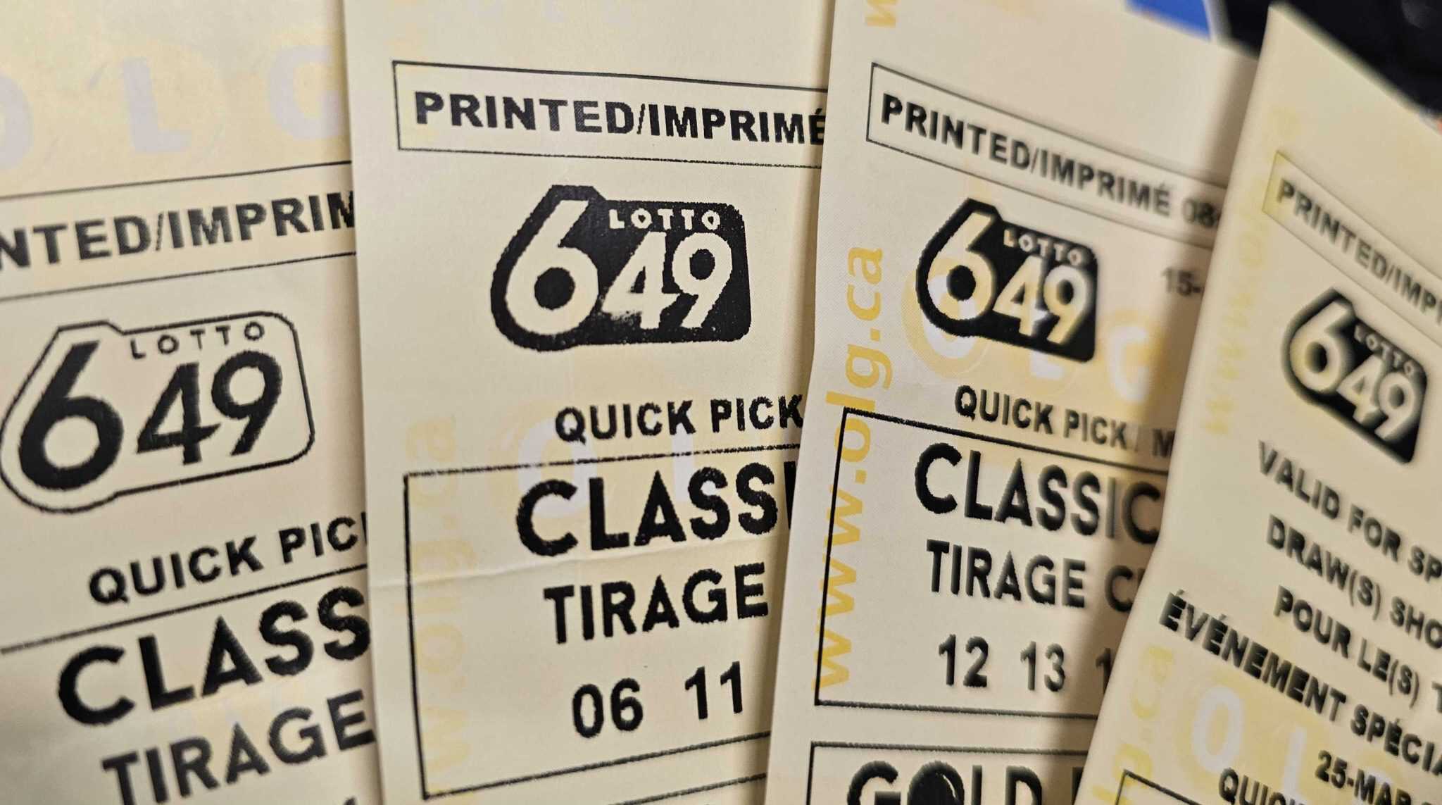 Lotto 649 winning numbers for Saturday, May 25, 2024