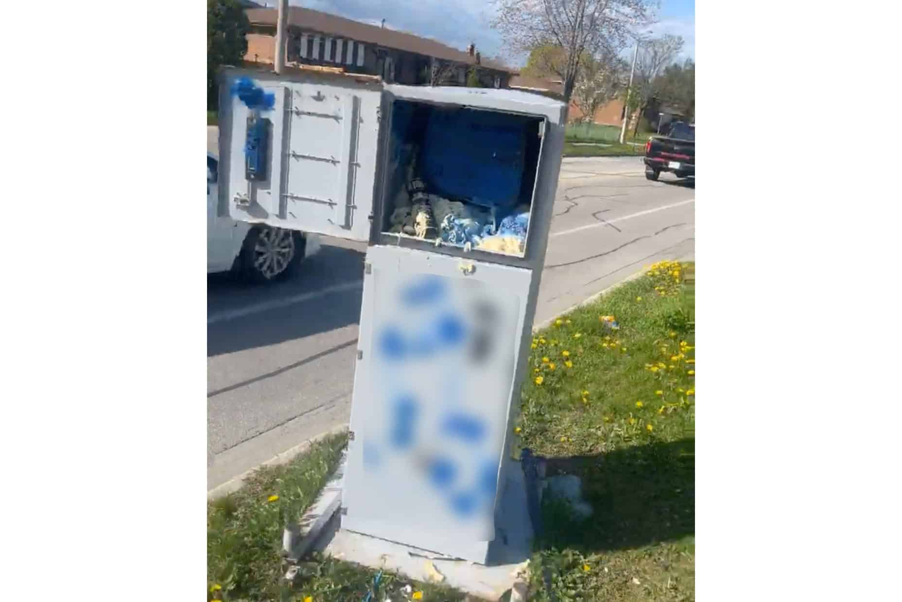 speed camera vandal mississauga