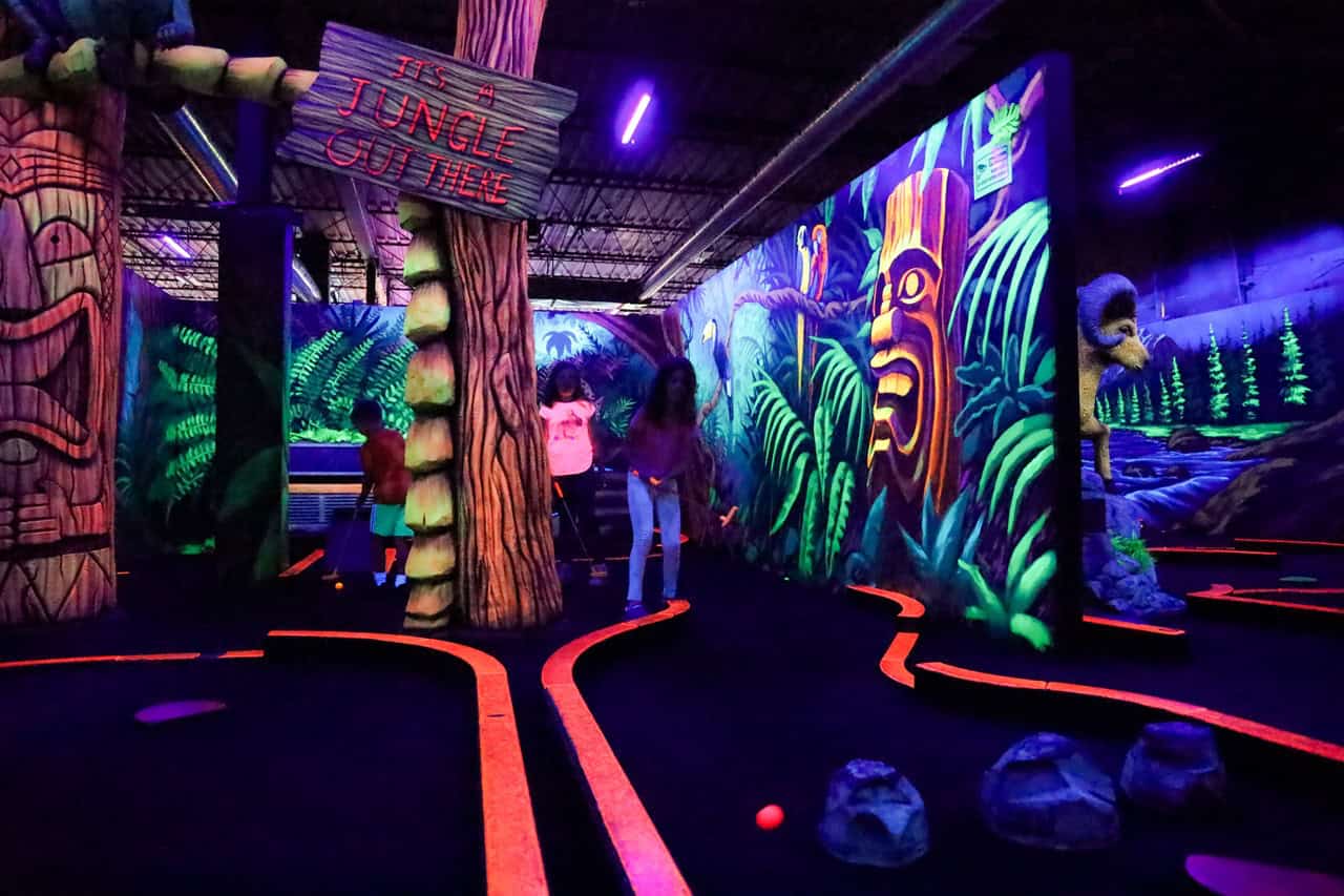Active entertainment facility GlowZone 360 is a great spot to entertain kids rain or shine this summer in Mississauga and Brampton