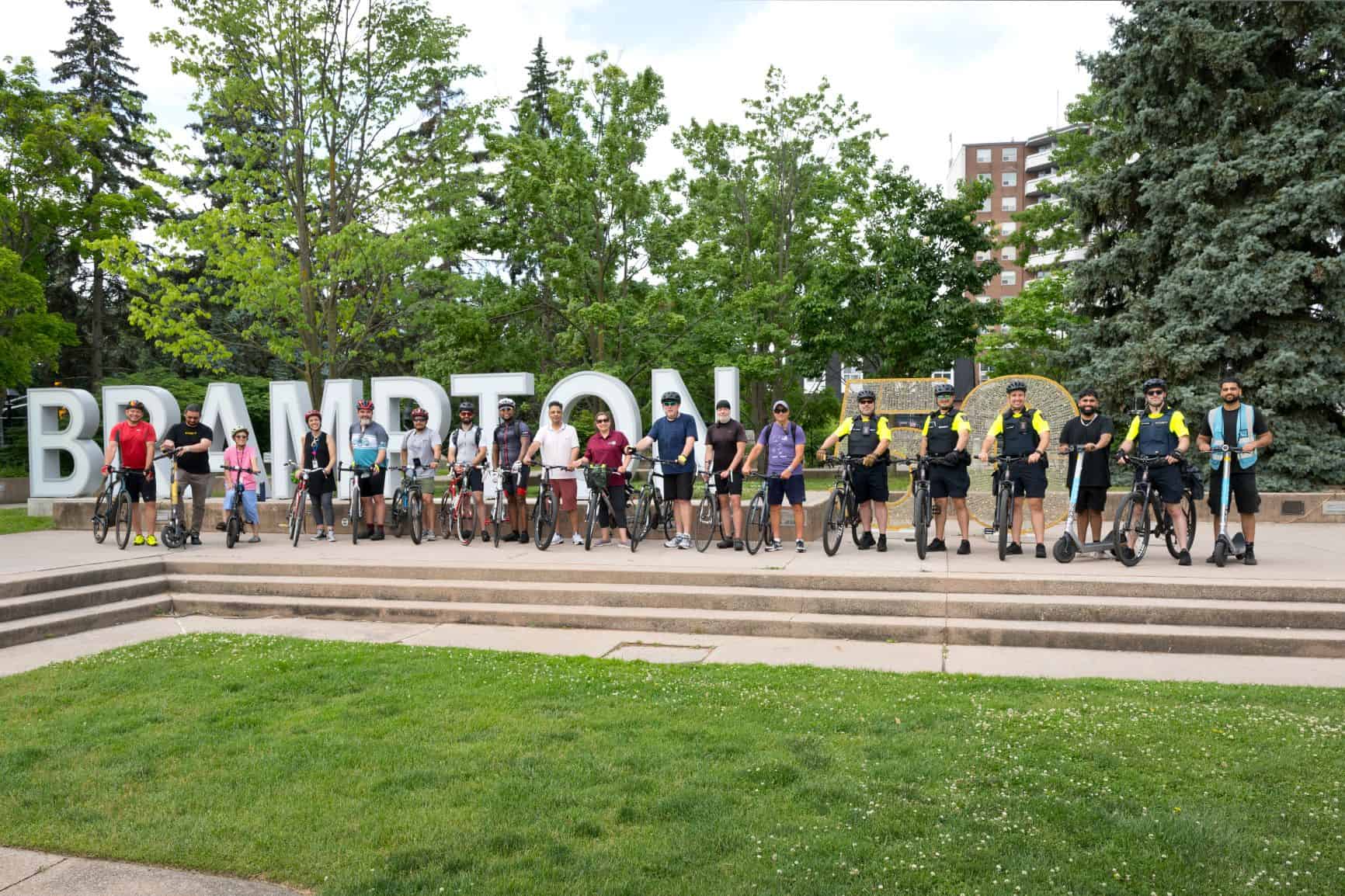 PHOTOS: Bike to Work Week and community ride come to Brampton for Bike ...