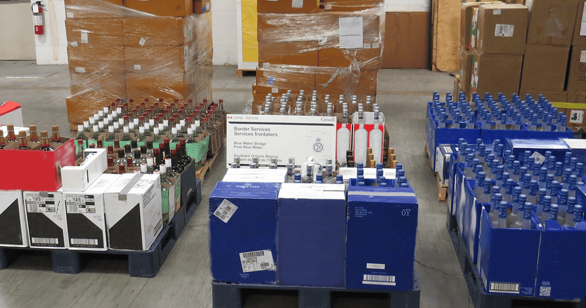 Trucker smuggles 500 booze bottles into Canada leading to $30K fine for Brampton driver