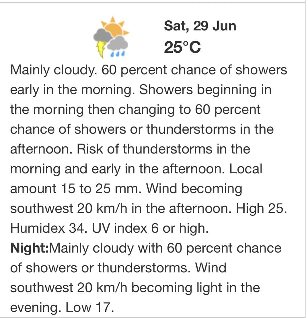 Ontario, Mississauga, weather, forecast, rain, showers, thunderstorms, clouds