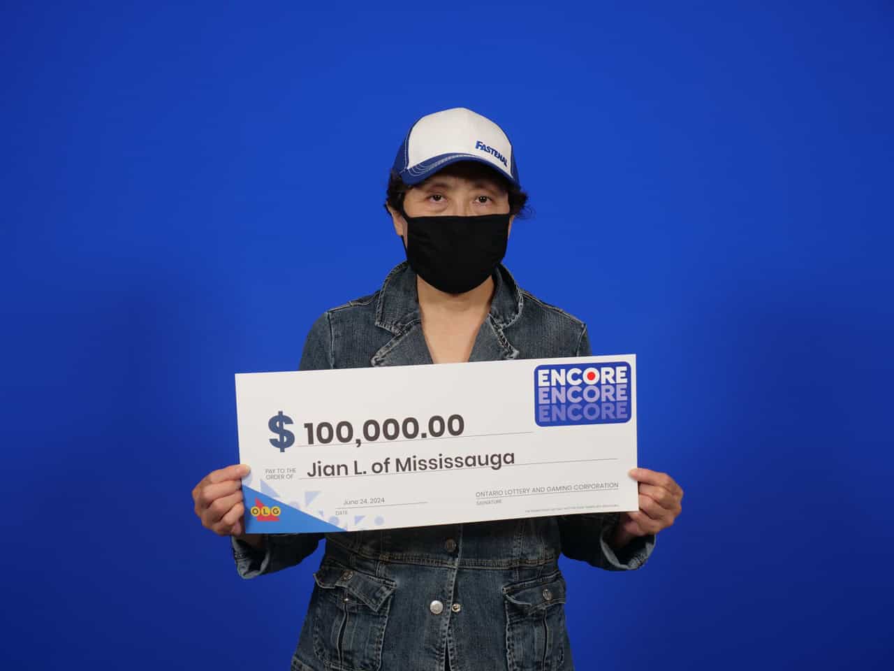 $100K lottery winner in Mississauga.