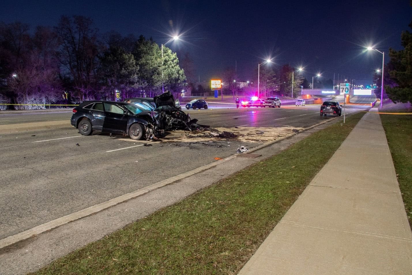 Mississauga man charged in crash.