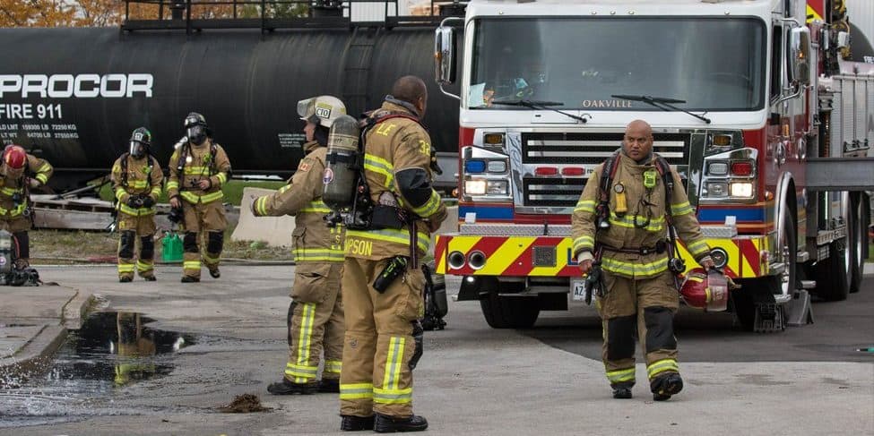 oakville firefighters safety home visit