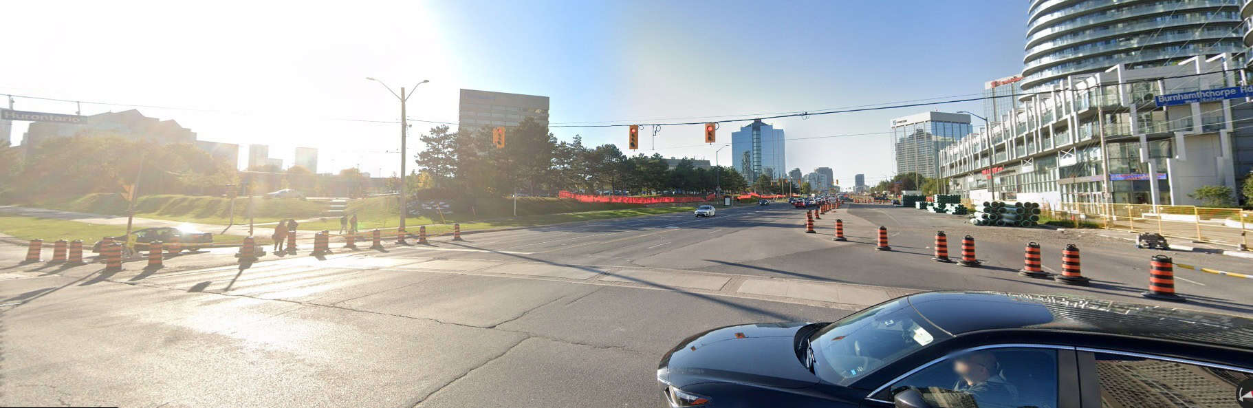 LRT work near Square One in Mississauga will cause traffic slowdowns.