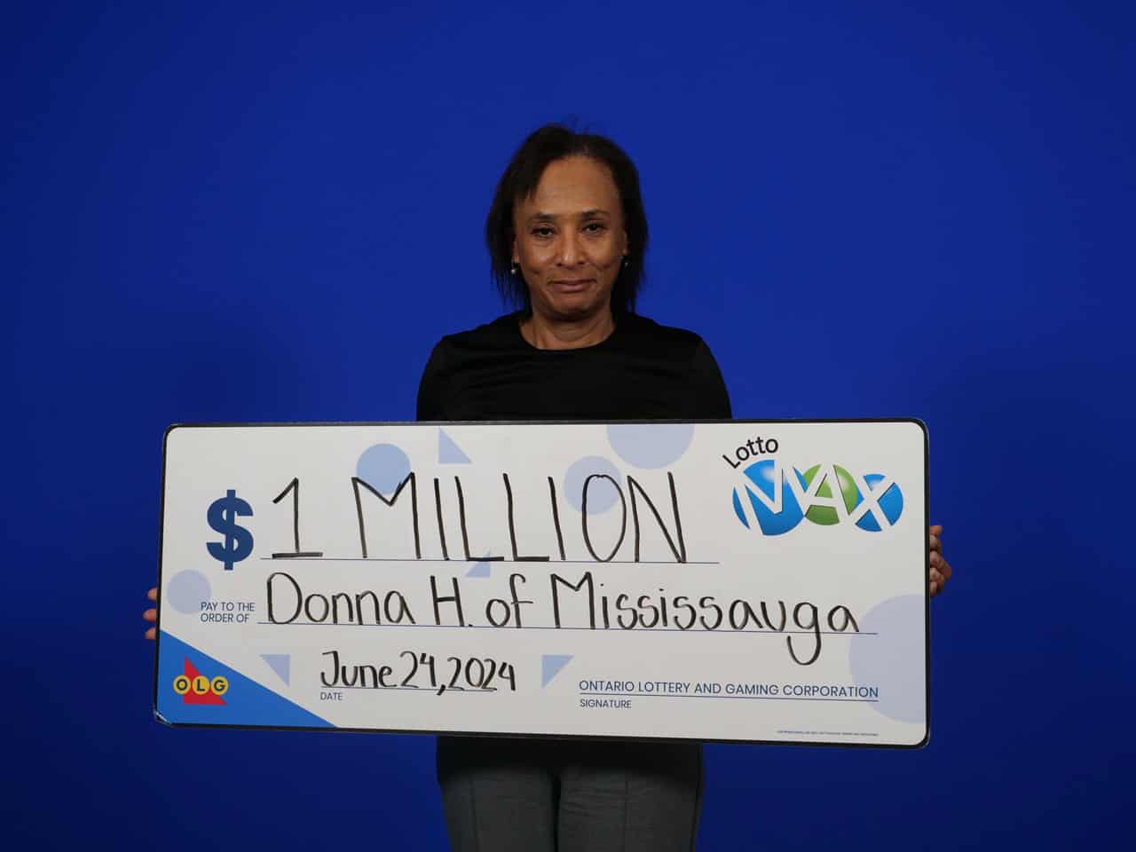 Mississauga $1 million lottery winner.