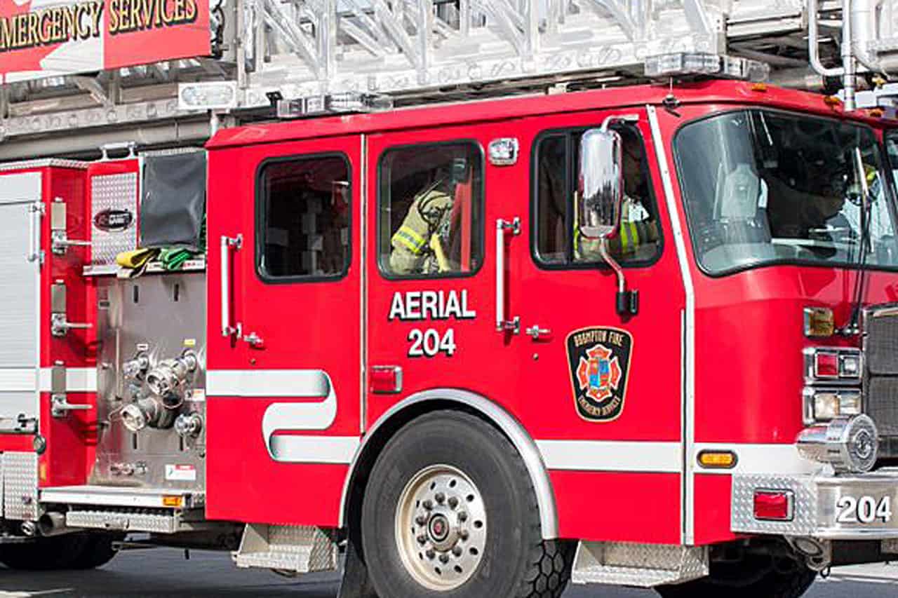 Firefighters knock down blaze at home in Brampton