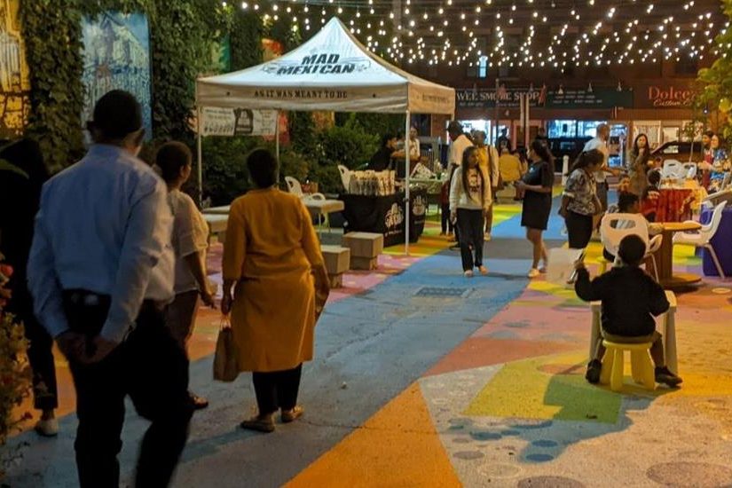 First night market brings music and festivities to Mount Pleasant in Brampton