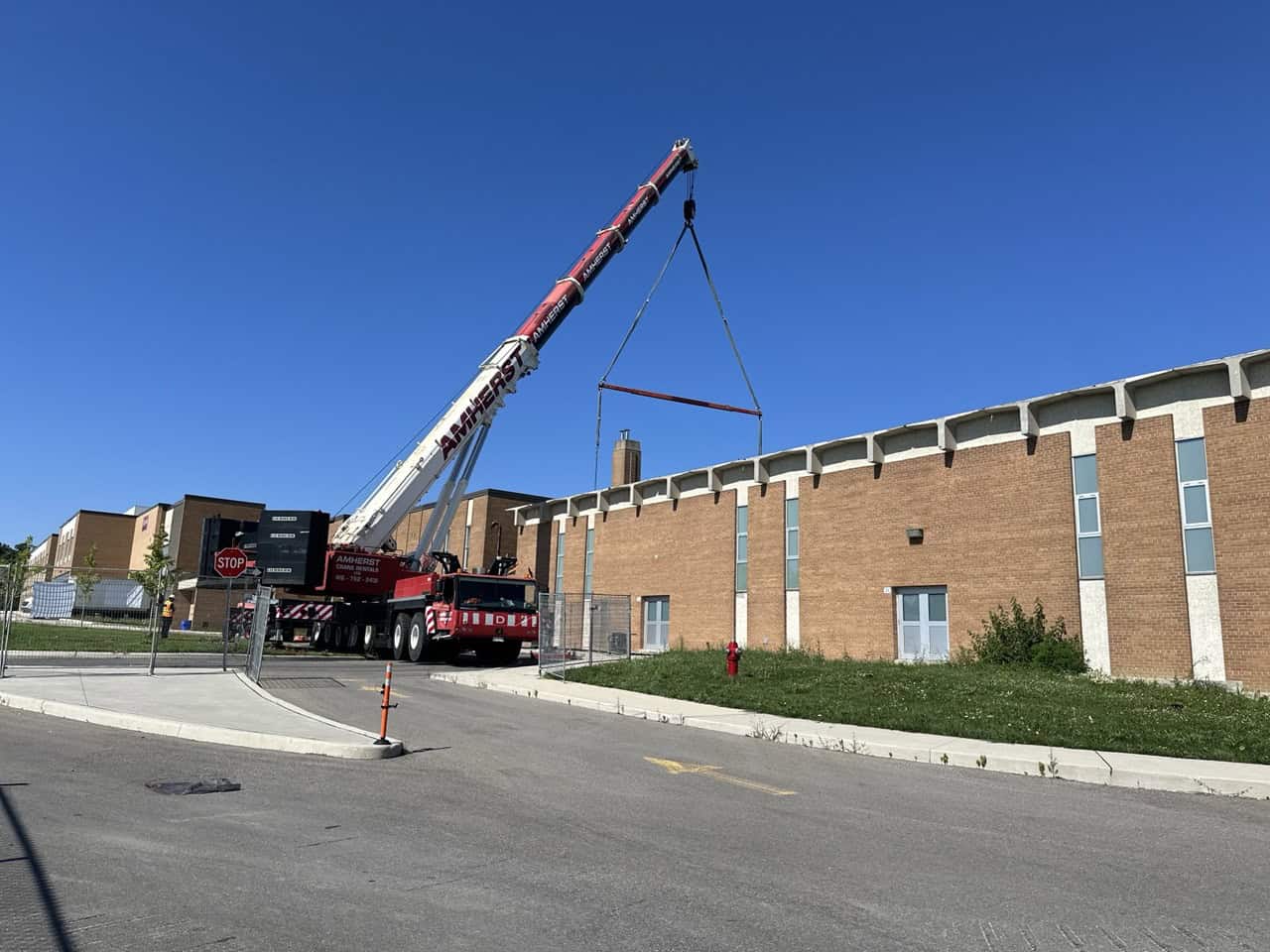 Glenforest SS pool demolished in Mississauga.