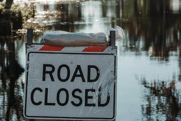 roads, closed, flooding, Mississauga.