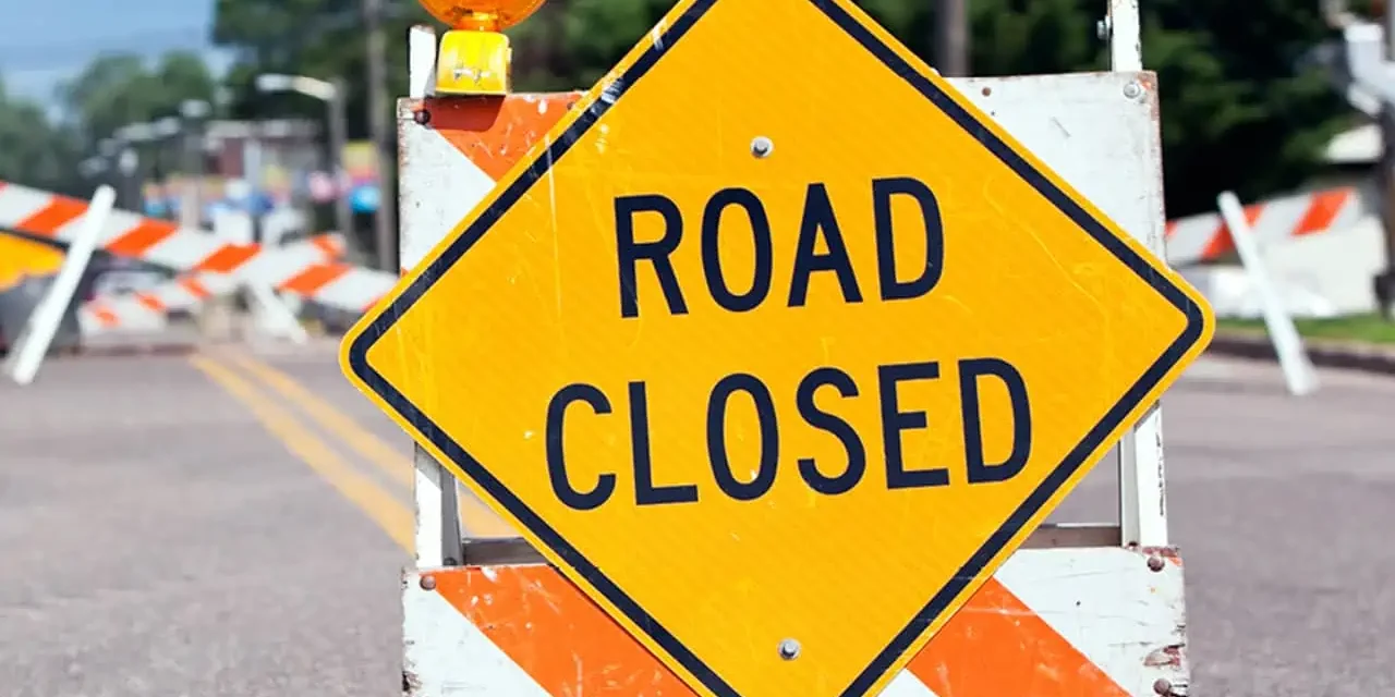 Mississauga Lakeshore Lakeview road closed