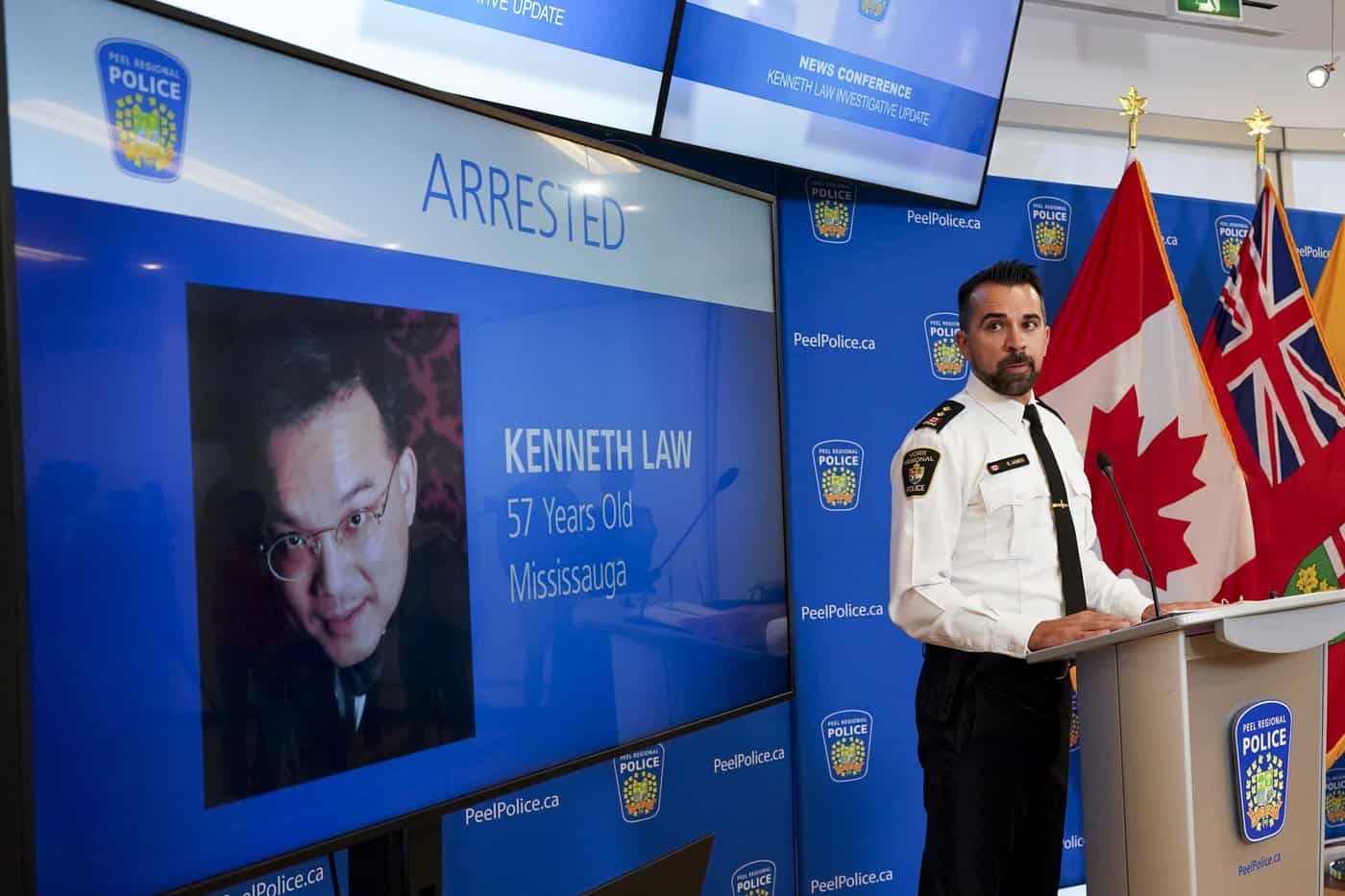 Mississauga man Kenneth Law case.