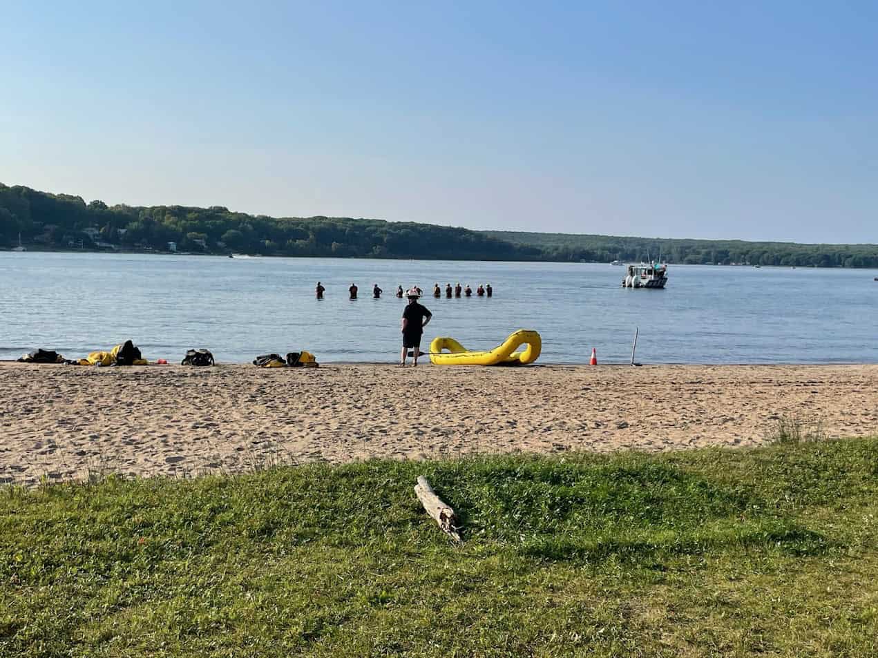 boy dies after going missing while swimming Ontario