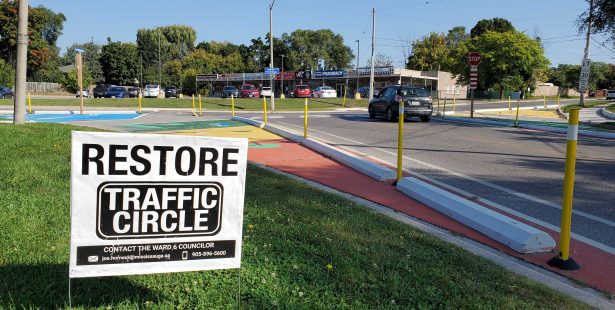 new traffic design mississauga neighbourhood