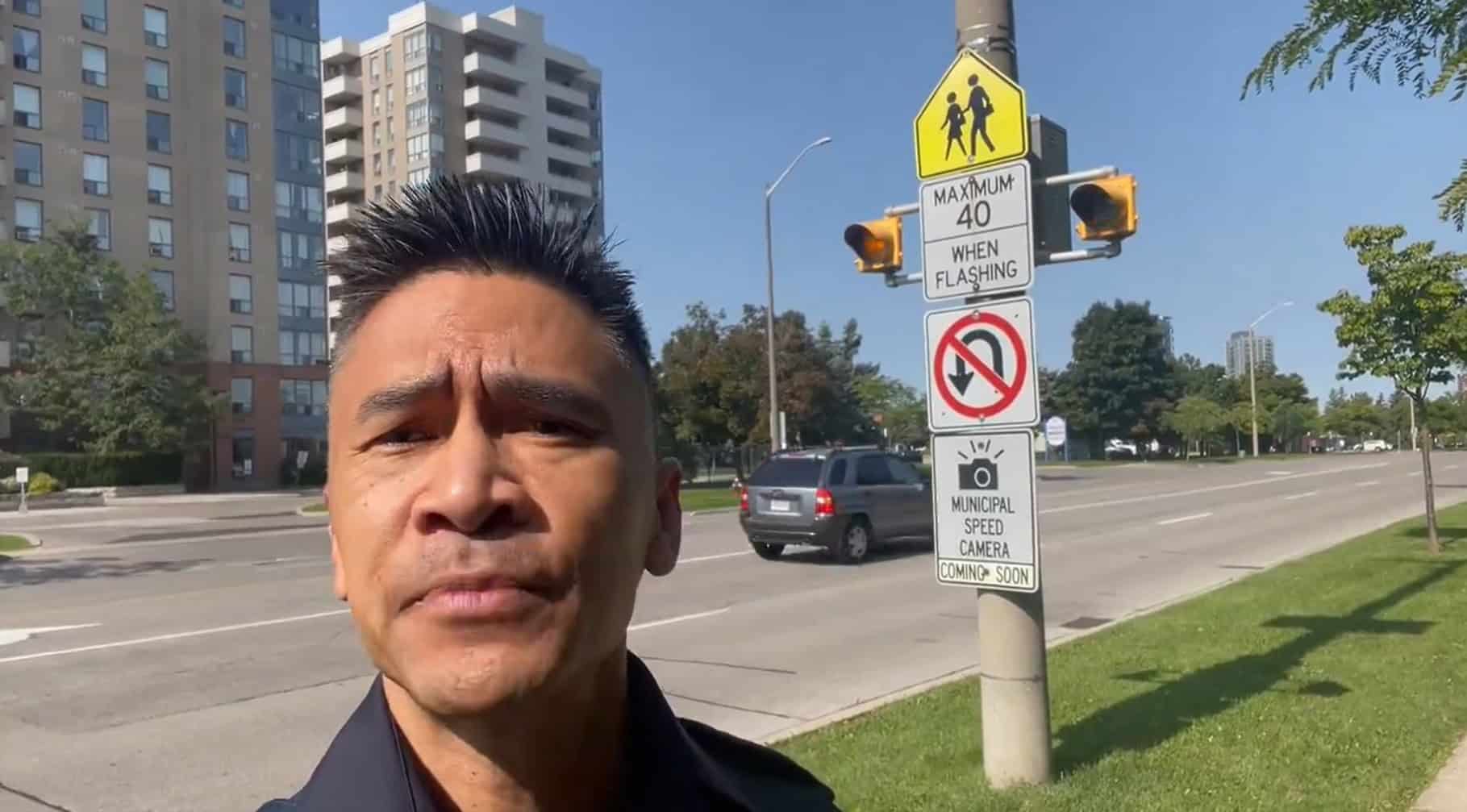 Cops back to school enforcement in Mississauga and Brampton.