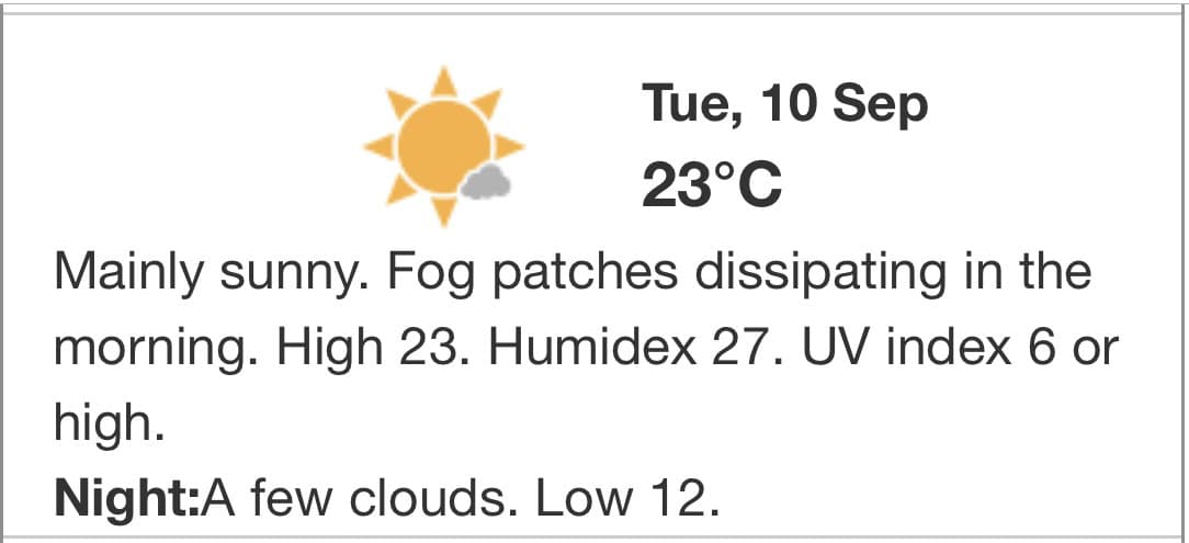 Ontario, Mississauga, weather, forecast, sunny, Environment Canada, fog, clouds