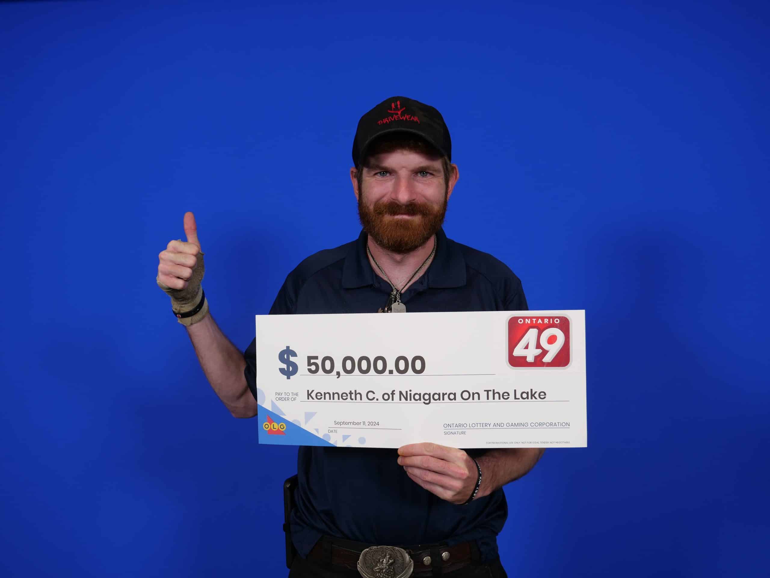 niagara-on-the-lake man lotto win