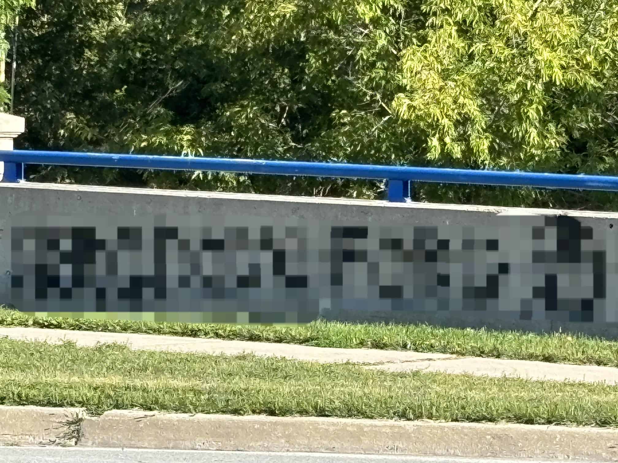 'Disgraceful' graffiti with Premier Doug Ford name spotted in Brampton