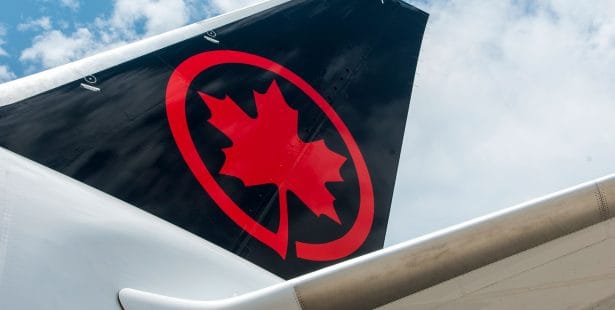 air canada flight diverts