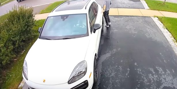 porshe theft mississauga