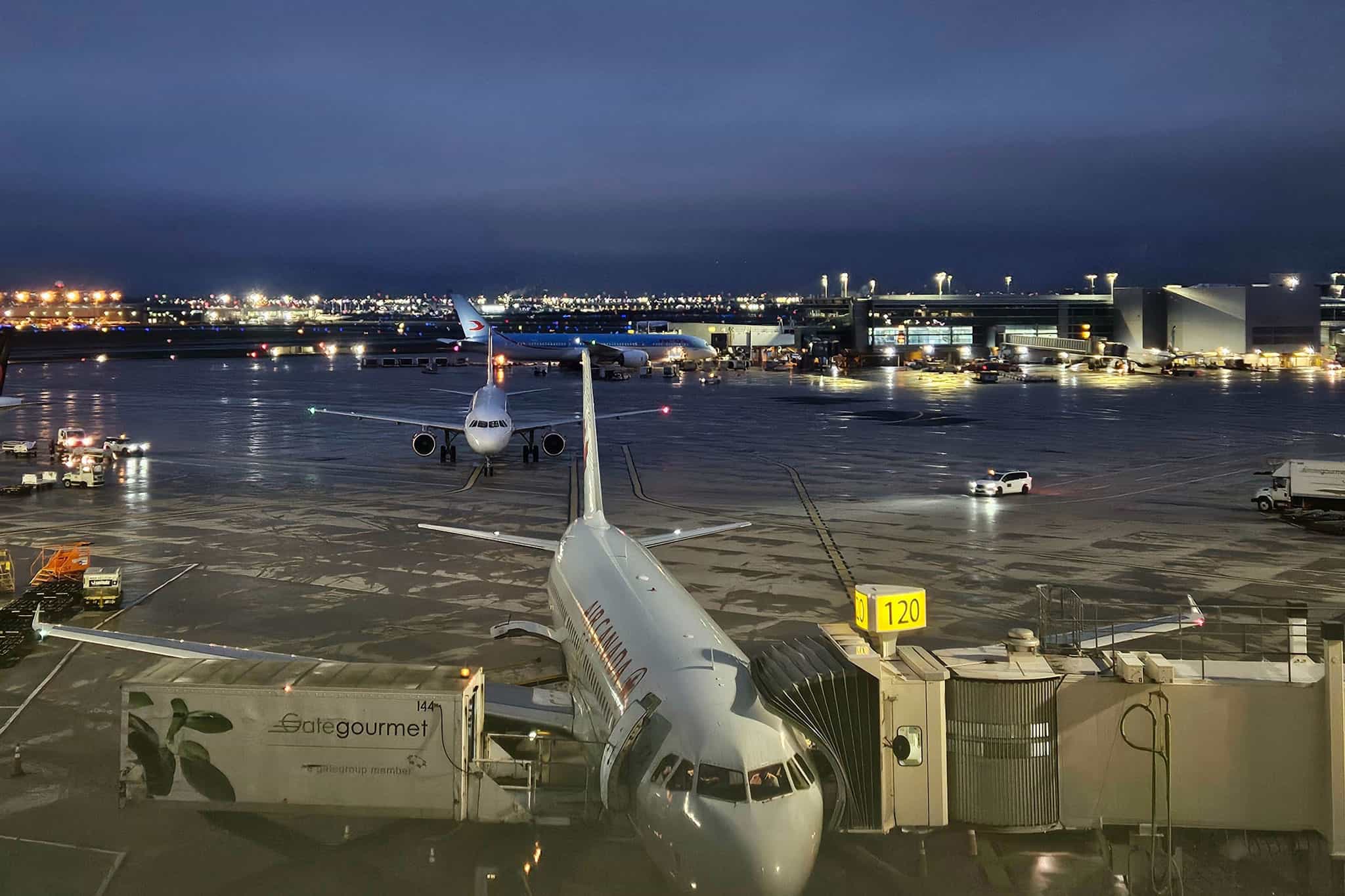 tropical storm flights cancelled pearson airport