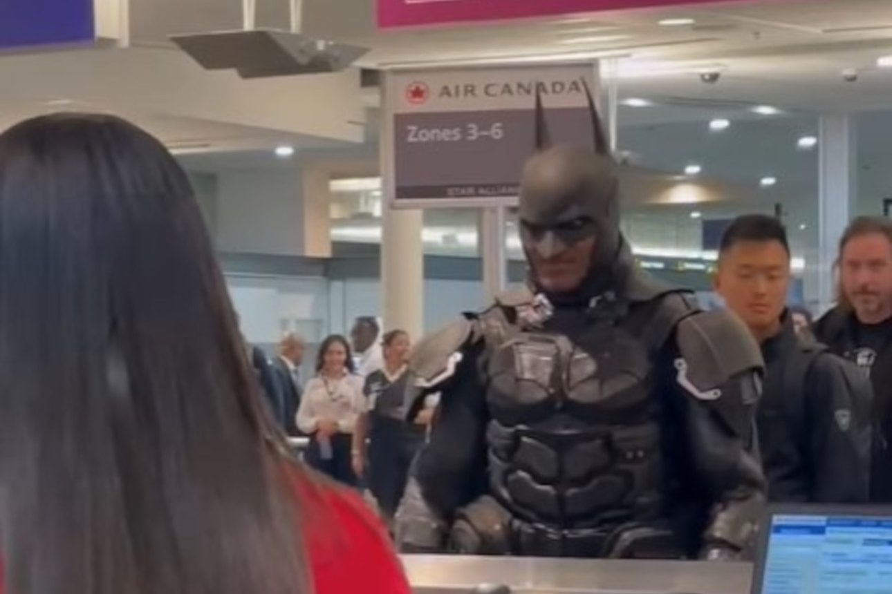 VIDEOS: Brampton Batman spotted taking flight in Montreal