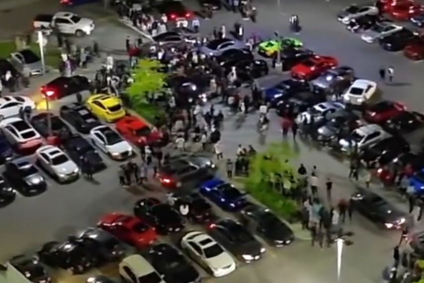 VIDEO: Street racing blitz nets over 350 charges and dozens of vehicles at Brampton mall